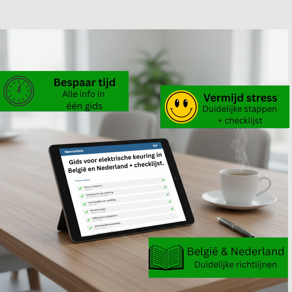 Elektrische Keuring Gids + Checklist (BE + NL)