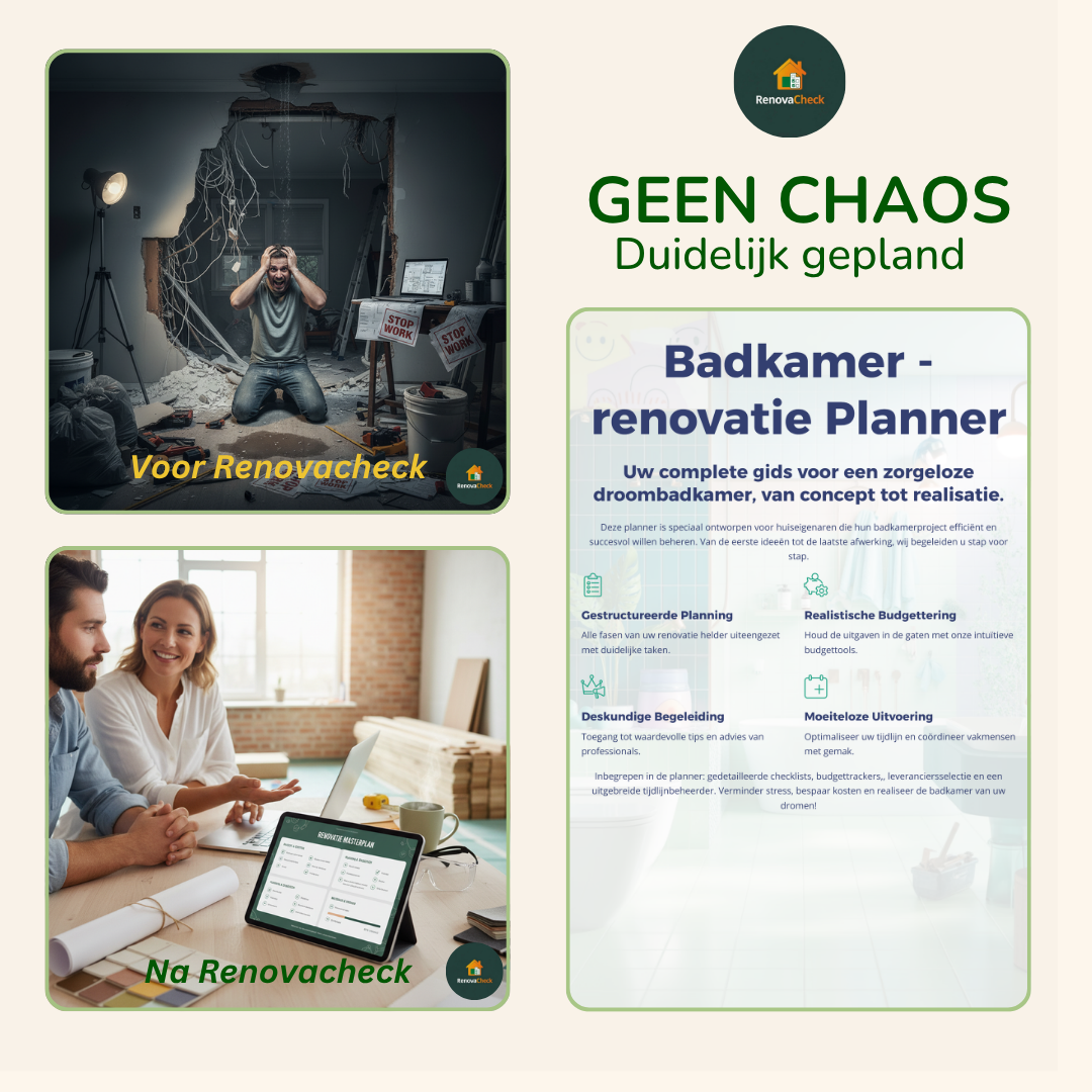 Badkamer Renovatie Planner