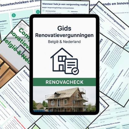 Complete Gids Renovatievergunningen (BE & NL) – Inclusief Stappenplan