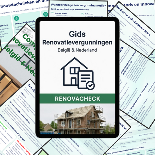 Complete Gids Renovatievergunningen (BE & NL) – Inclusief Stappenplan