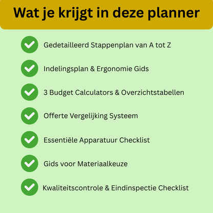 Keuken Renovatie Planner