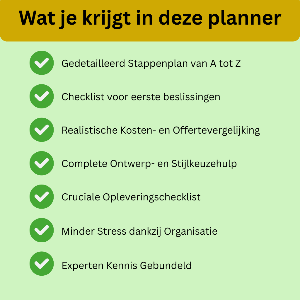 Badkamer Renovatie Planner